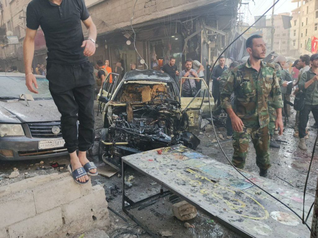Damascus terrorist attack during Muharram on Thursday, July 27, 2023